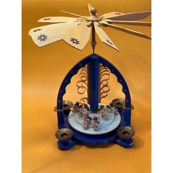 Richard Glasser Other - Vintage Richard Glasser Angel Musician Orchestra 1605 Pyramid 2 missing angels